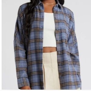 Nordstrom BDG oversized flannel. NWOT.